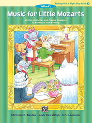 Alfred's Music for Little Mozarts piano sheet music cover Thumbnail